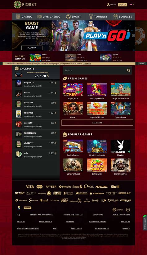 Çevrimiçi kumarhane RioBet Bonus 0+15FS Casino ve mobi…